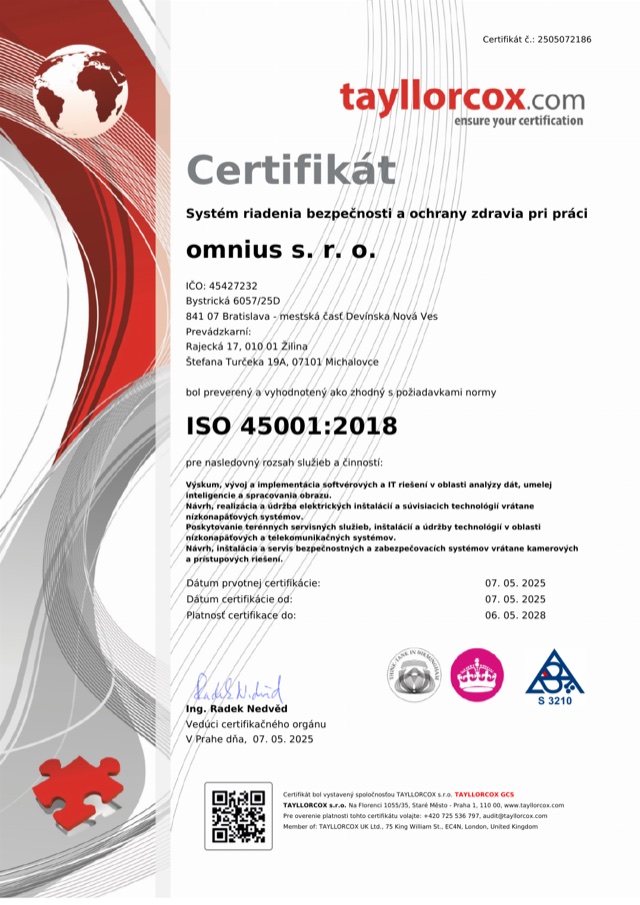 ISO 45001:2018, Occupational health and safety